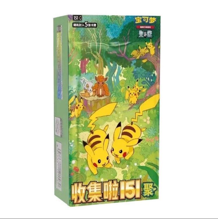 1 x Chinese 151 Gathering Slim Booster Box