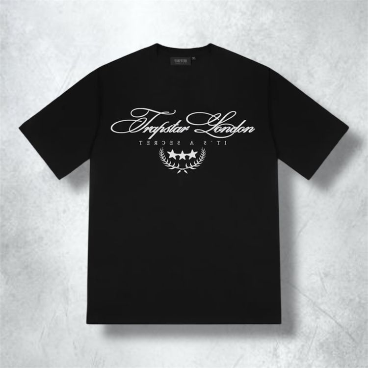 Trapstar 3 Peat Tee ‘Black’ (SIZE MEDIUM)