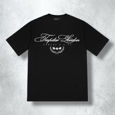 Trapstar 3 Peat Tee ‘Black’ (SIZE MEDIUM)