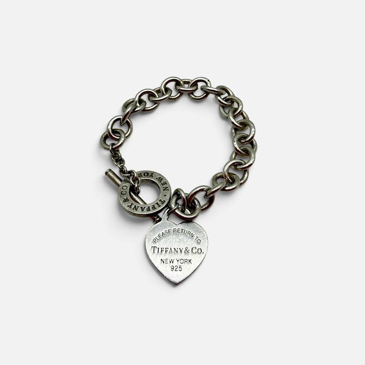 Bracciale Heart Tag con chiusura toggle image 1