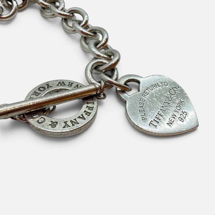 Bracciale Heart Tag con chiusura toggle image 2