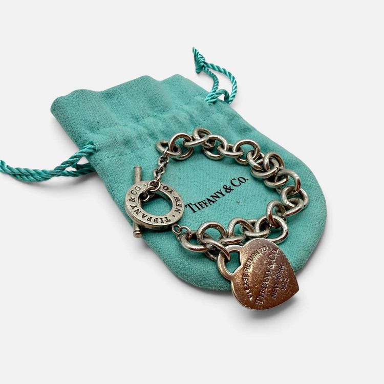 Bracciale Heart Tag con chiusura toggle image 6