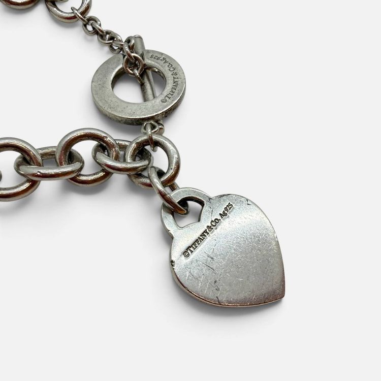 Bracciale Heart Tag con chiusura toggle image 5