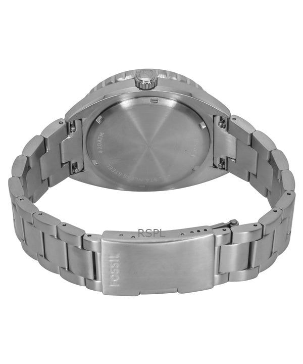 Fossil Breaker Stainless Steel Blue Dial Quartz Diver's FS6064 200M Men's Watch image 2