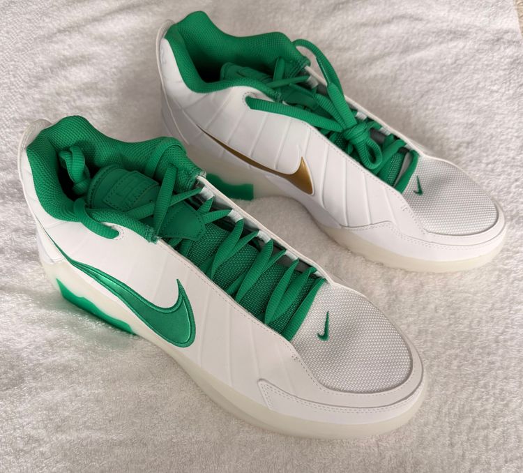 Nike LeBron Witness 9 White Stadium Green — UK 10.5 imagen 1