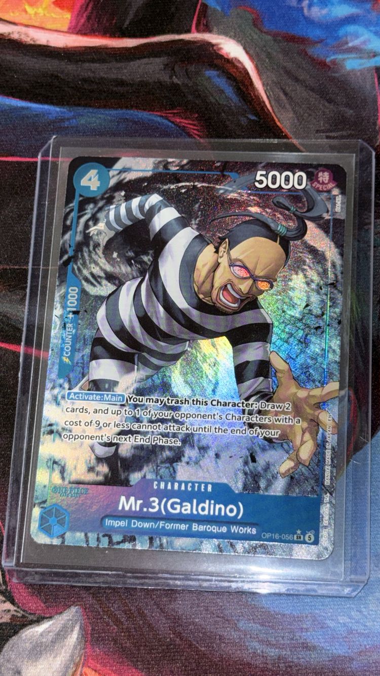 One Piece Card Game One Piece Card Game Character Card Mr.3 (Galdino) product image