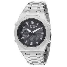 Activa Signal X Invicta Digital Unisex Watch - 45.5mm, Silver