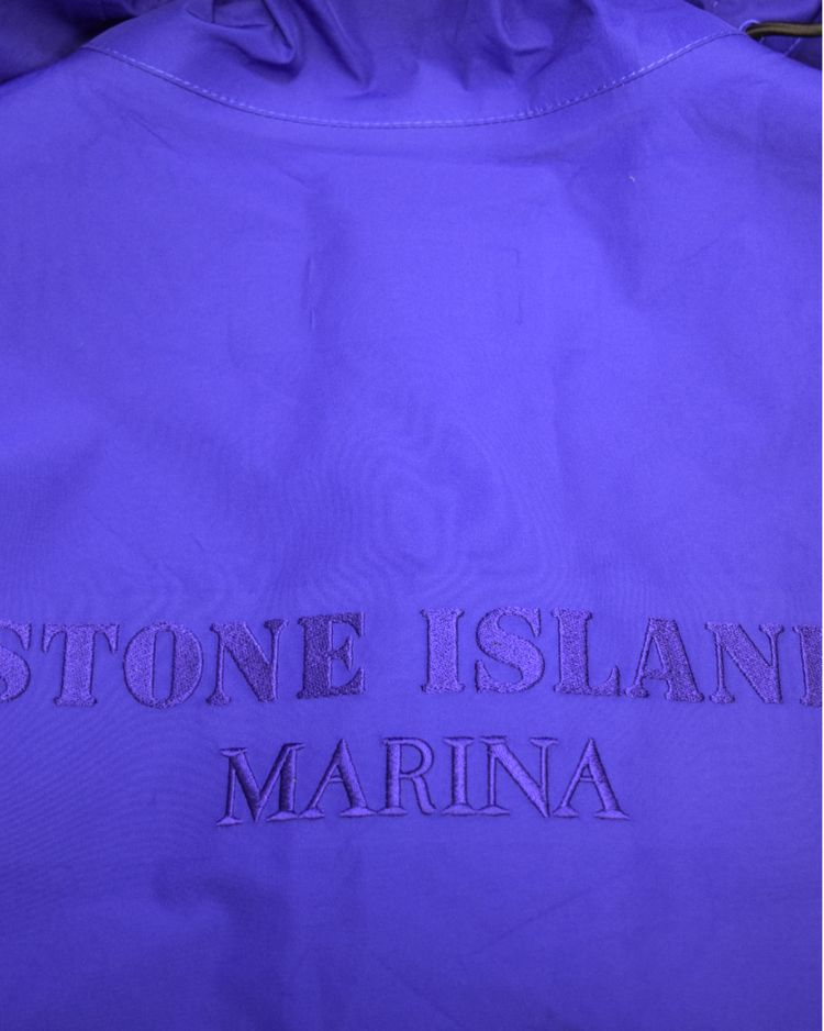 Stone Island Marina Gore-Tex Gilet with Bag Blue 4