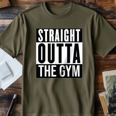 Straight Outta the Gym T-Shirt AU 5
