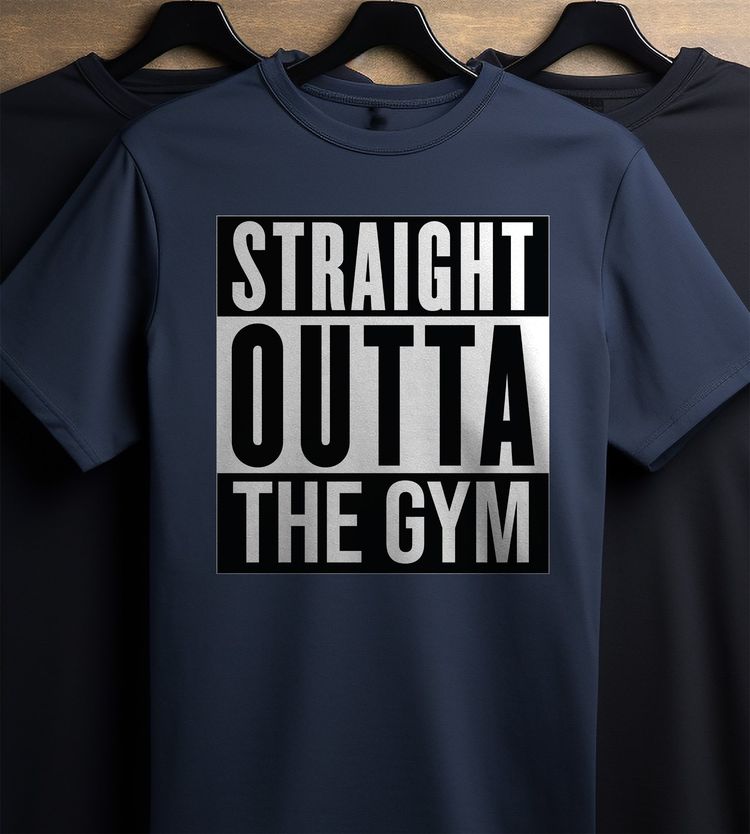 Straight Outta the Gym T-Shirt AU 2