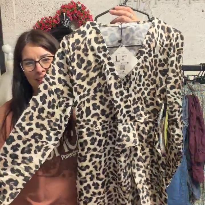 Animal animal print dress bnwt size 12 product image