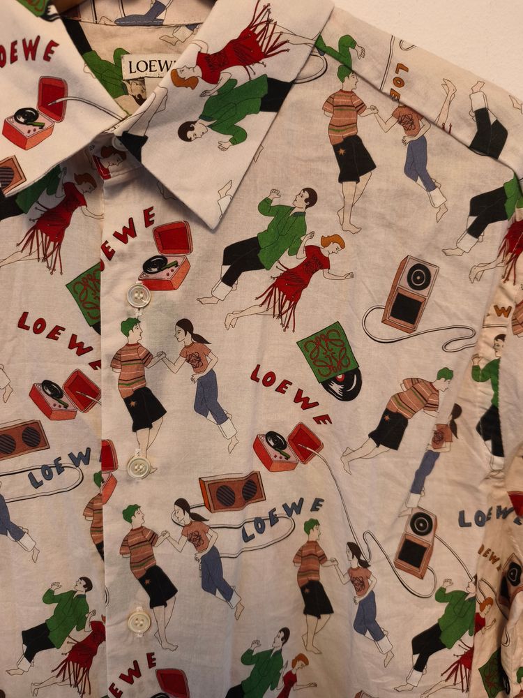 Loewe Printed Long Sleeve Shirt image 3