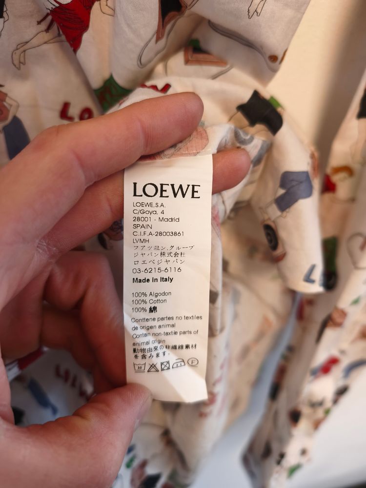 Loewe Printed Long Sleeve Shirt image 5