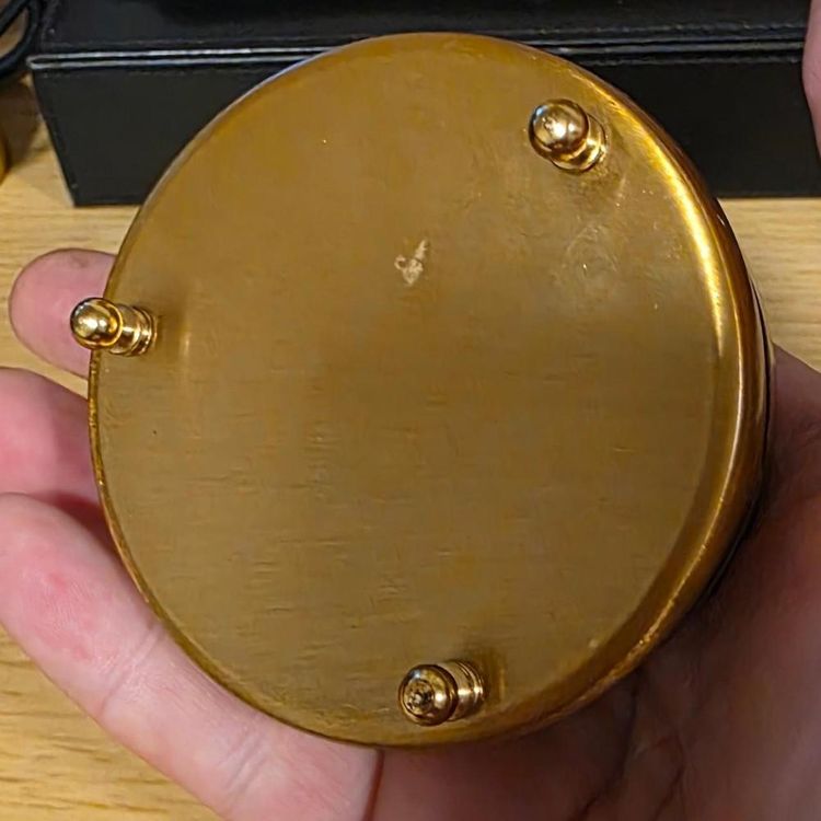 £15, Round Vintage Trinket Or Jewelry Box image 8