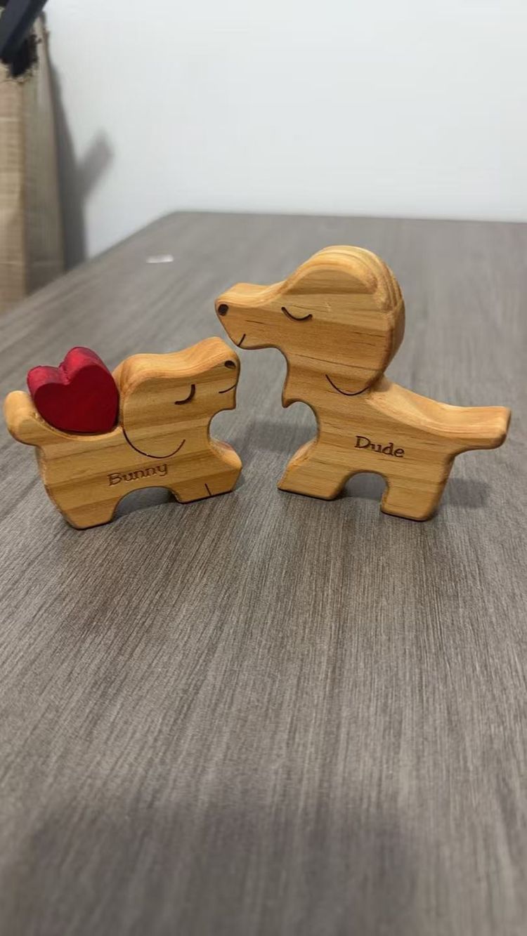 Immagine di Wooden Animal Puzzle Pieces 2