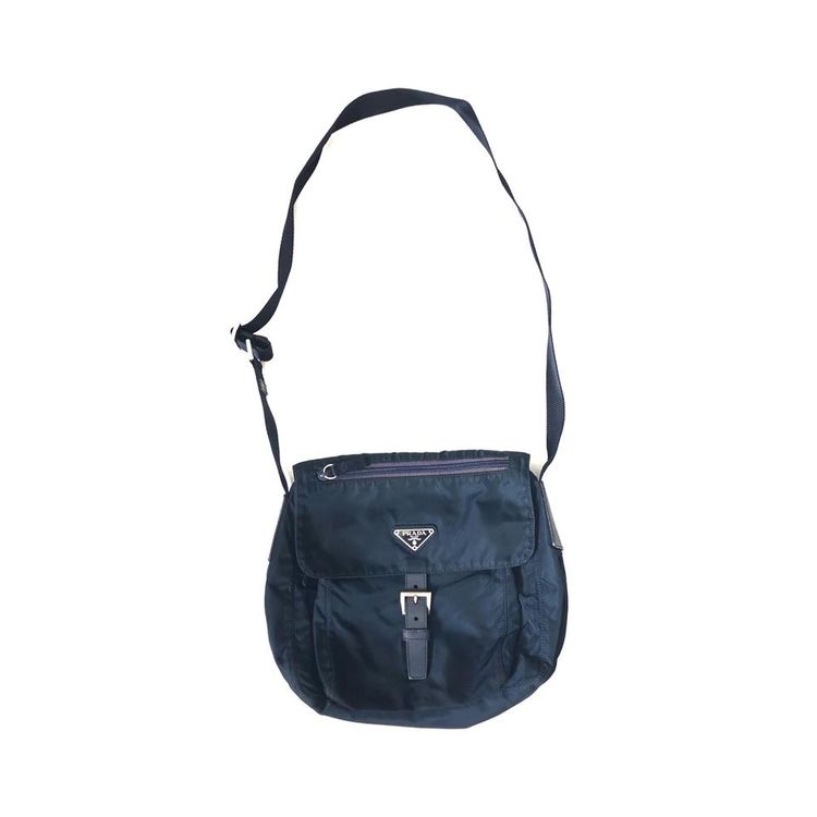 Prada Vintage Prada Milano Crossbody Side Bag In Blue product image