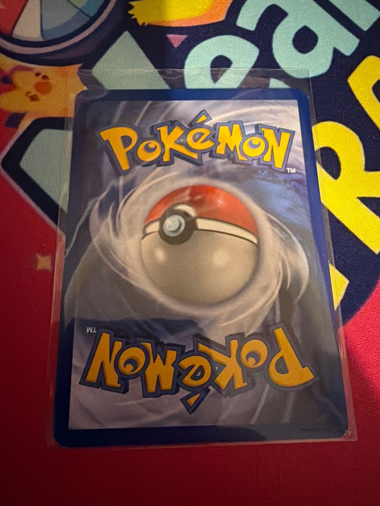 Pokémon Card on screen 