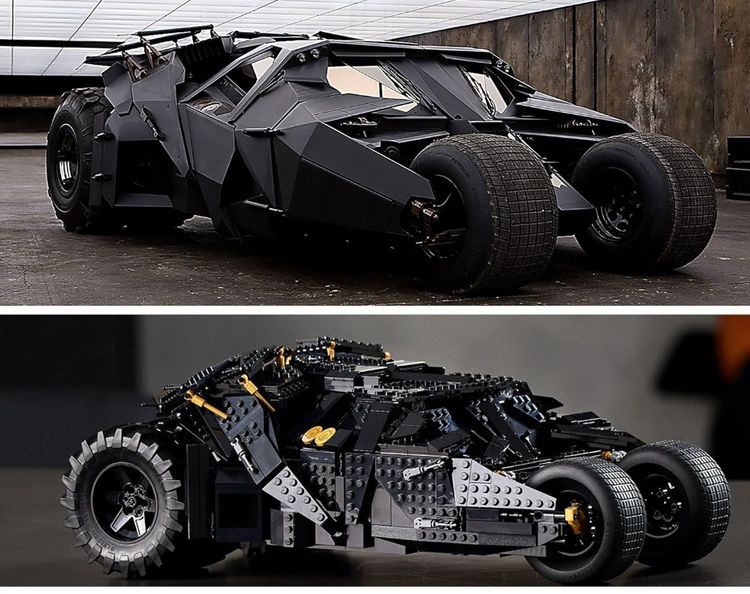 Set SET costruzioni Batmobile tumbler COMPATIBILE  product image