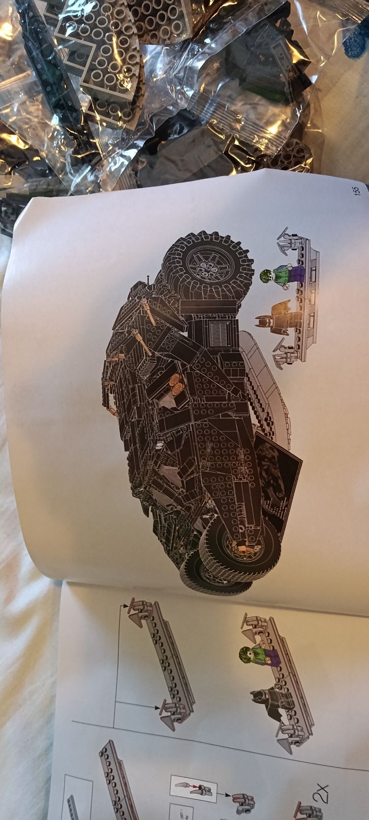 SET costruzioni Batmobile tumbler COMPATIBILE  image 4