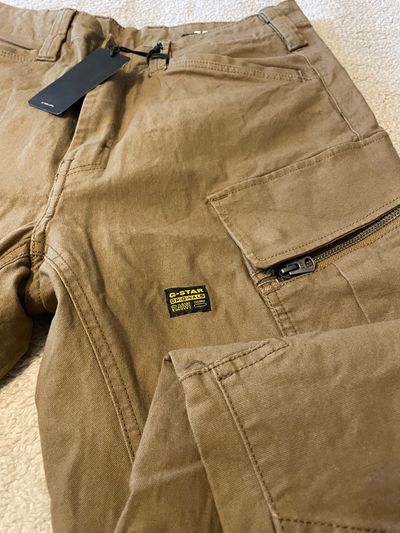 G-Star Raw Men'S Brown Cargo Pants