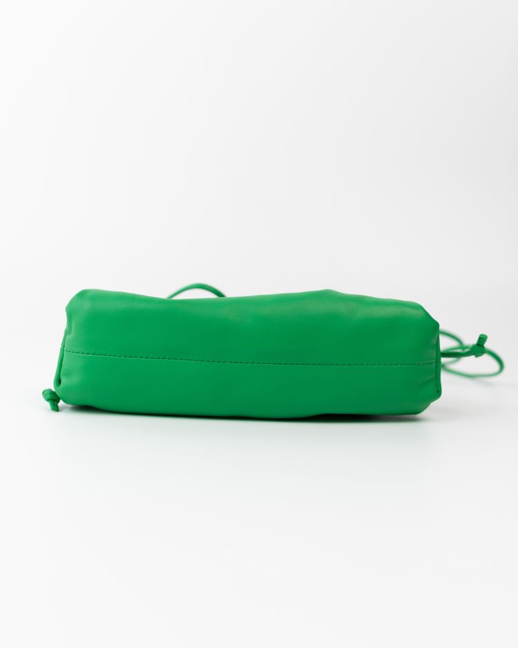 Bottega Veneta Borsa Mini Pouch Pelle Verde — Pre-owned Autentica obraz 2