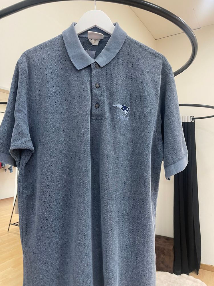 Grey Polo Shirt With Logo