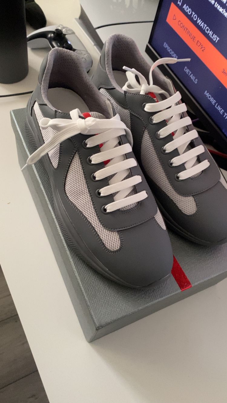 Other Grey And White Sneakers product image