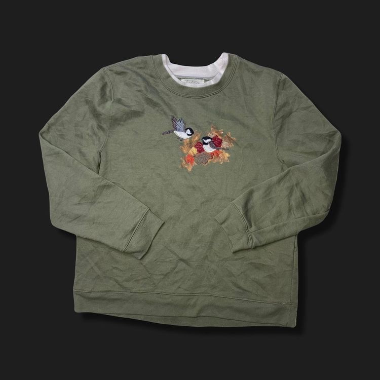 Other Vintage autumnal jumper ▪️colour green ▪️by tradition country collection ▪️ size small product image