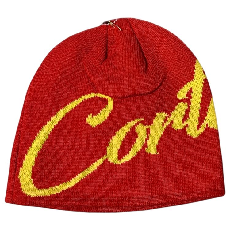 Corteiz Corteiz OG Strike Skully Beanie Red product image