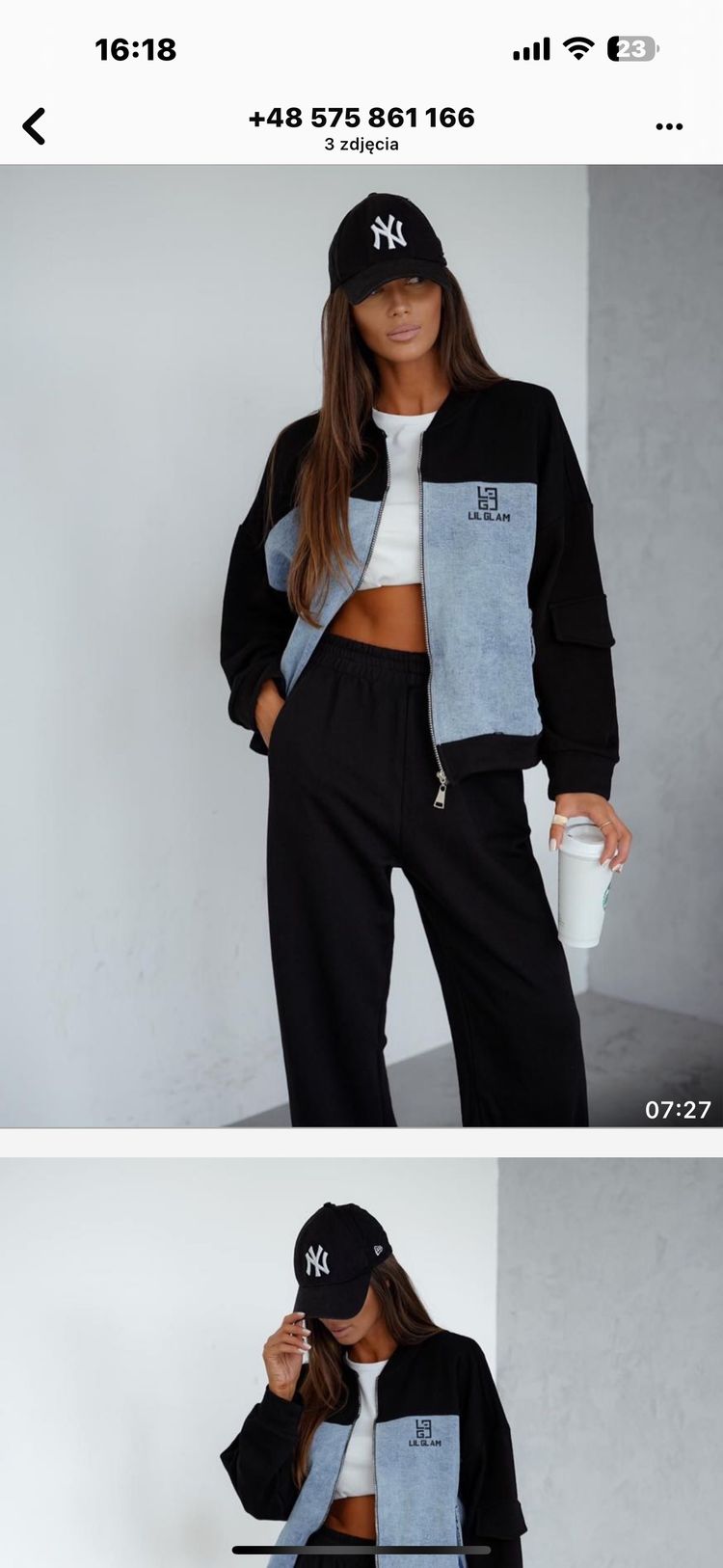 Other Black And Gray Zip-Up Jacket product image