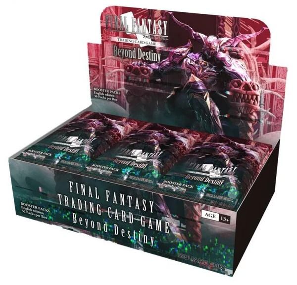 Final Fantasy Trading Card Game Beyond Destiny Booster Box imagen 1