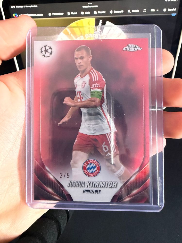 Joshua Kimmich /5 topps chrome image 1
