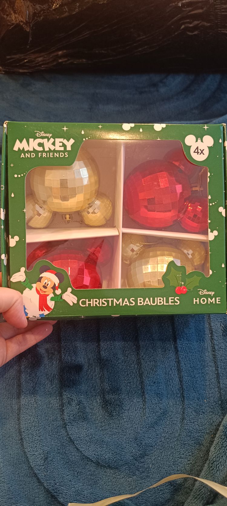 Nr 84 Mickey And Friends Christmas Baubles image 1