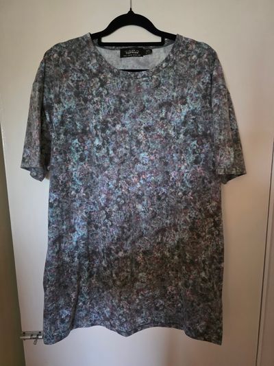 Top Man Print Short Sleeve Shirt