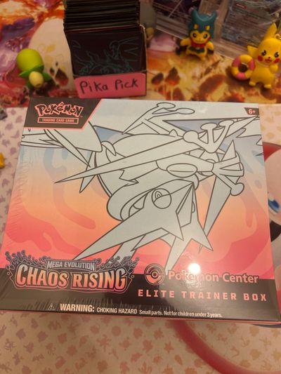 Pokémon Chaos rising pokemon center etb