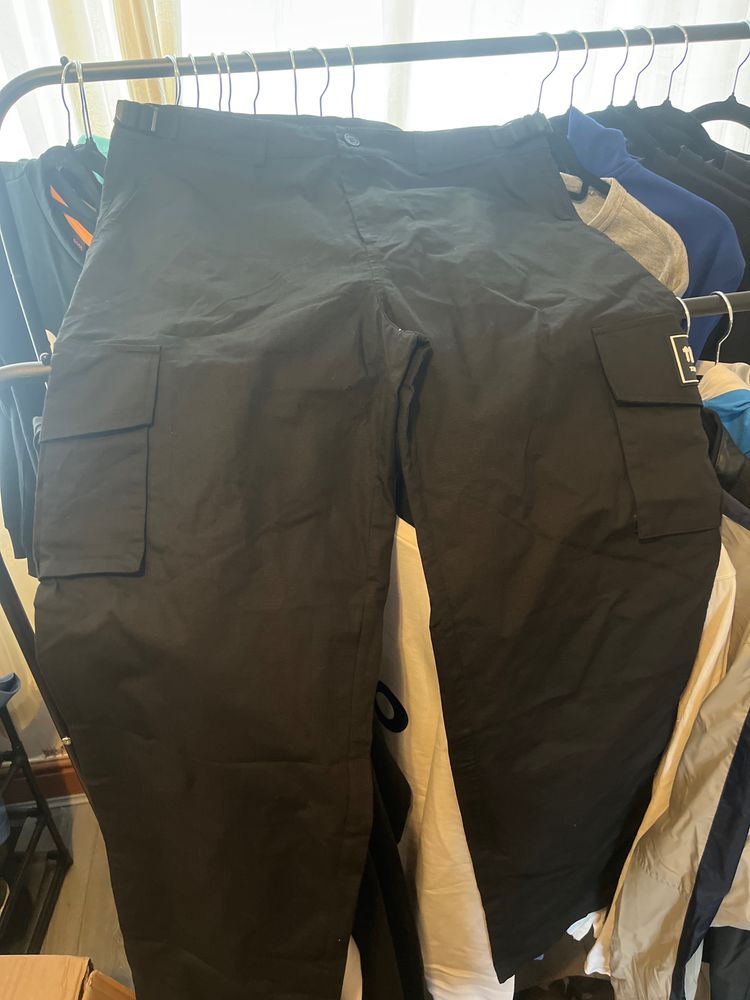 Trapstar Black Cargo Pants