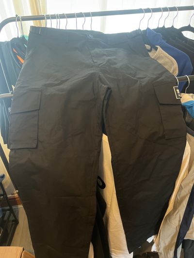 Trapstar Black Cargo Pants