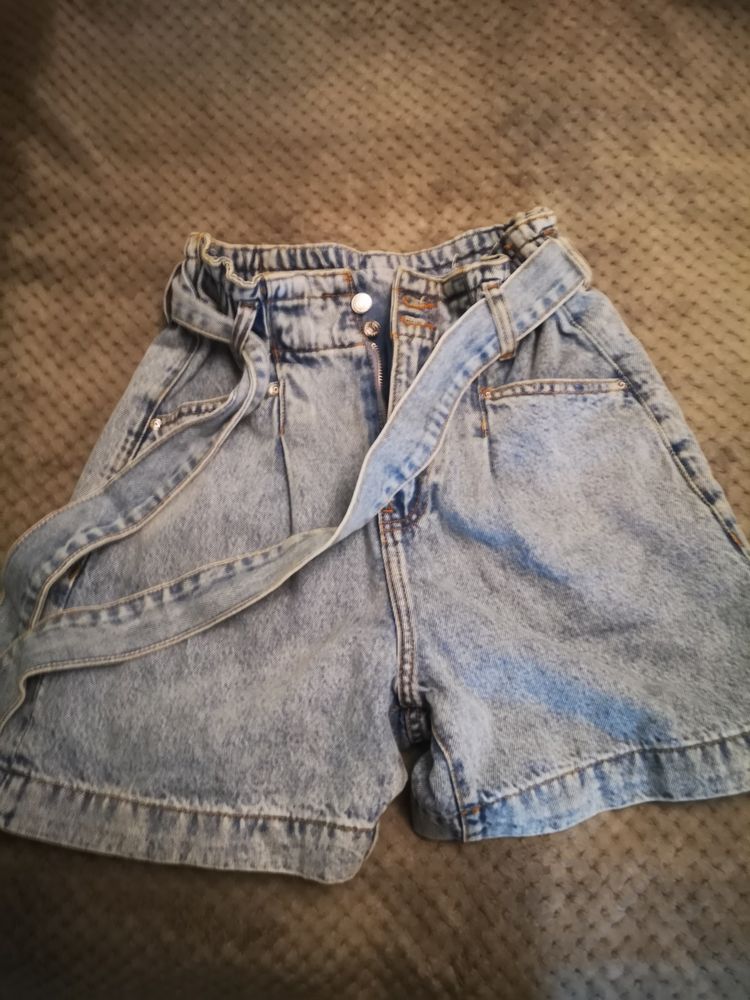 Other Denim Shorts With Belt product image