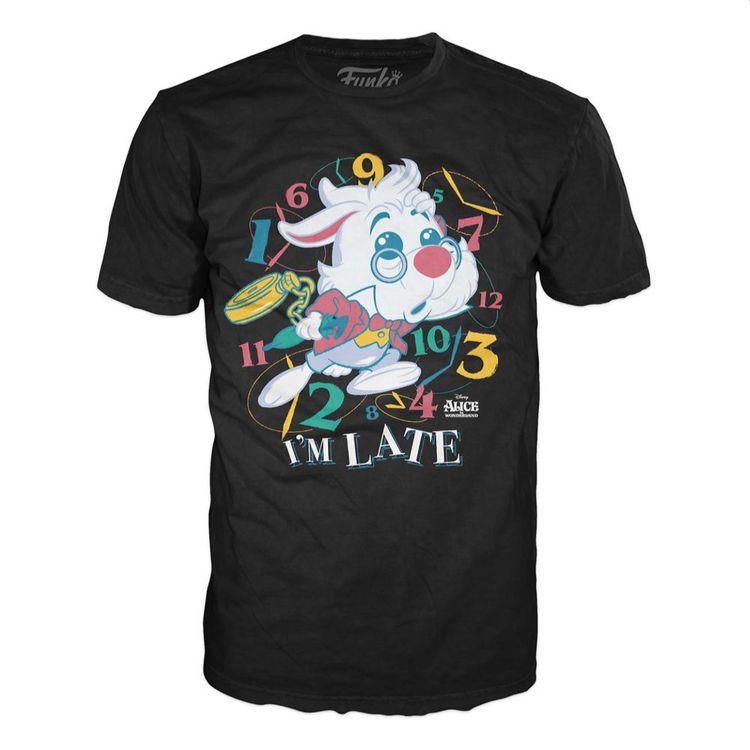 Funko POP! Disney Alice In Wonderland - White Rabbit T-Shirt image 1
