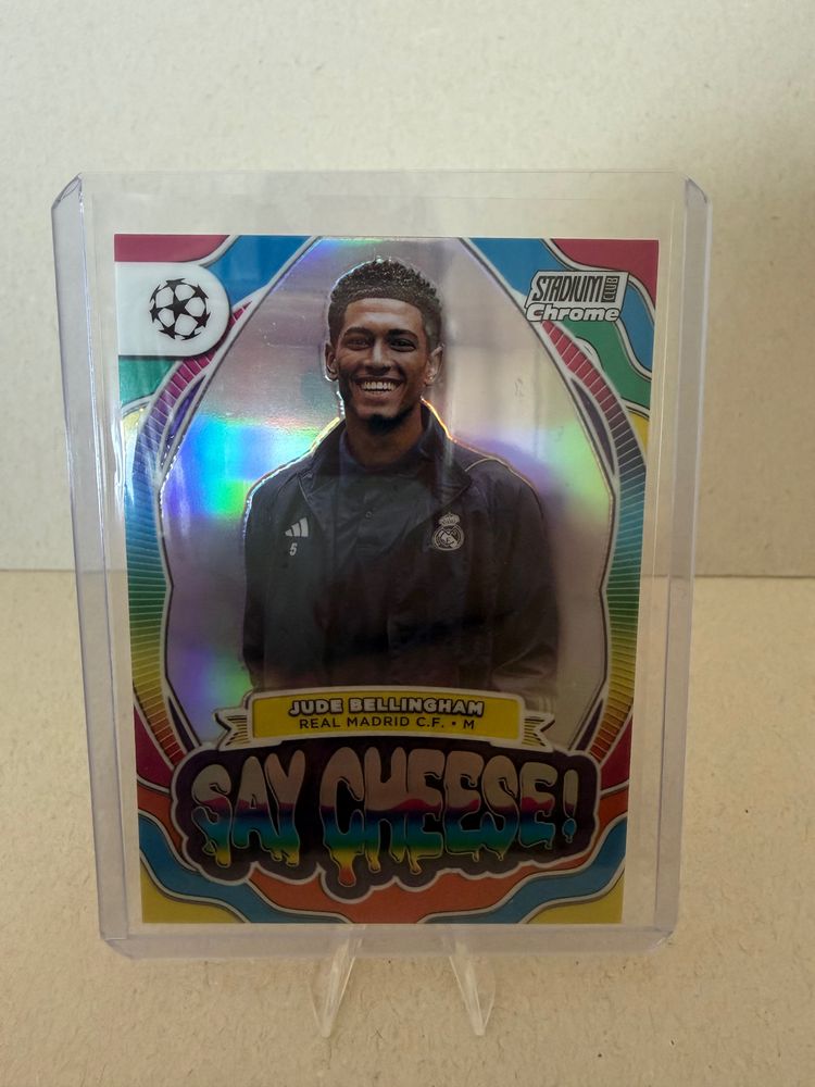 Stadium Chrome Soccer Trading Card imagen 1