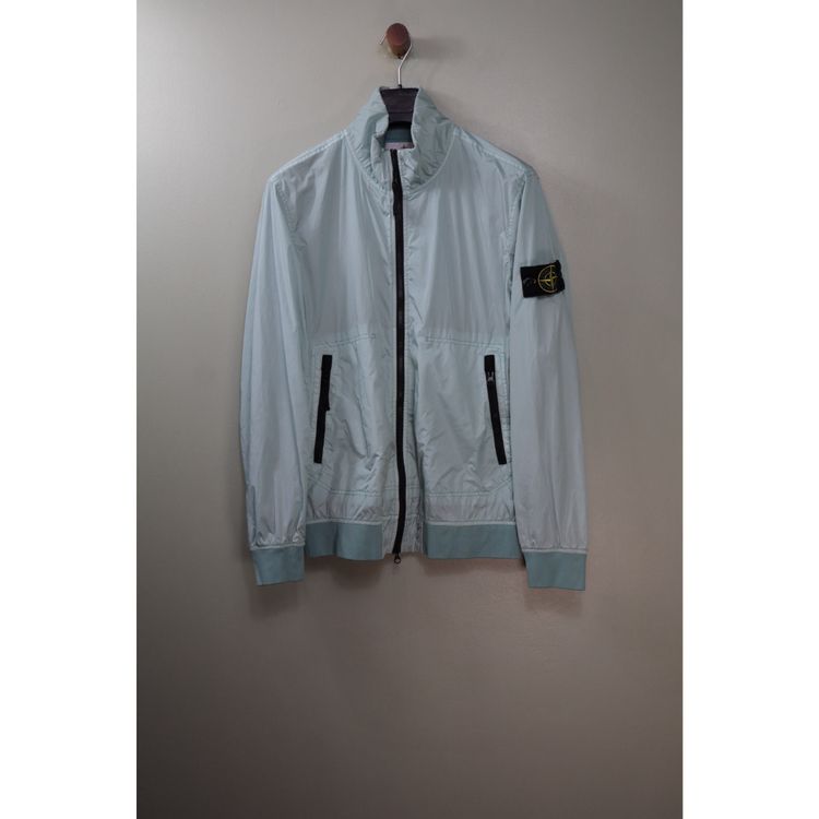 Stone Island Ice Blue Crinkle Reps Jacket