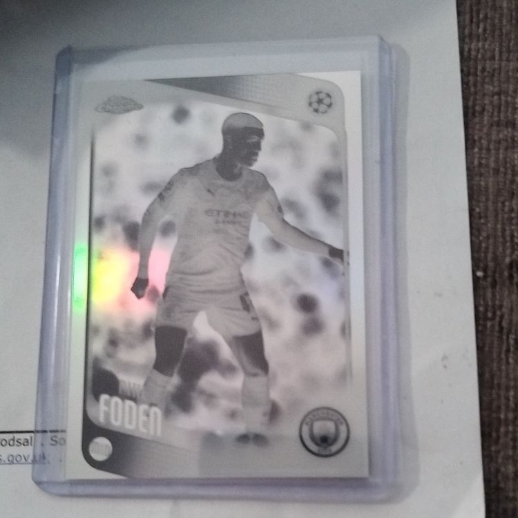 Topps 2026 Topps Finest UCC Phil Foden Negative Insert Man city  product image