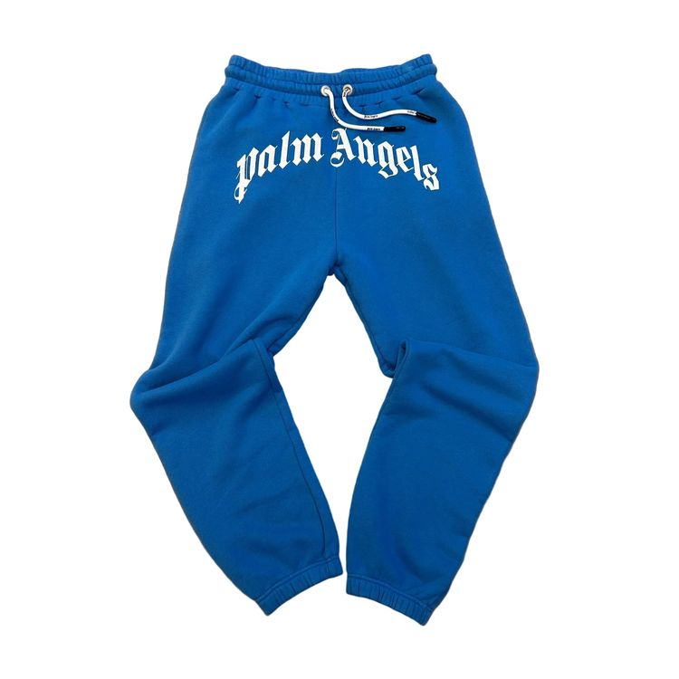 Immagine di Palm Angels Curved Logo-print Trackpants 1