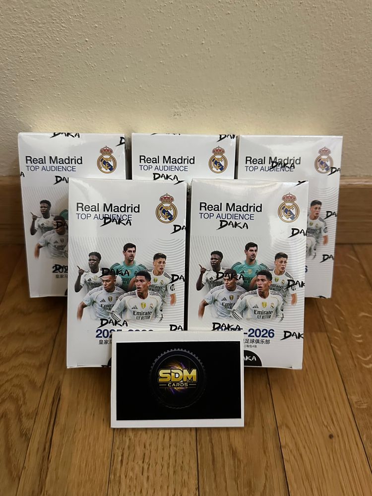 Real Madrid Top Audience 2026 Trading Cards