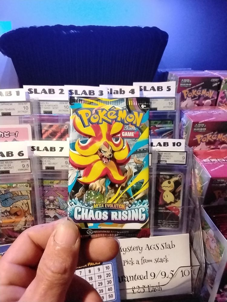 Pokémon Chaos Rising Trading Card Game Booster Pack