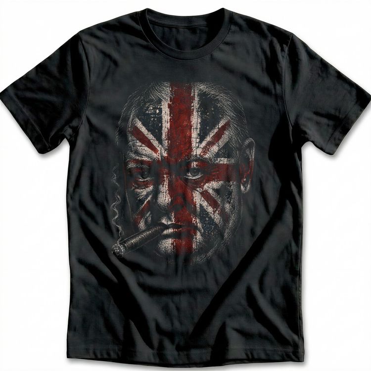 Faded Union Jack Head Style T-Shirt AU image 5