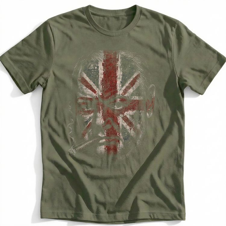 Faded Union Jack Head Style T-Shirt AU image 4