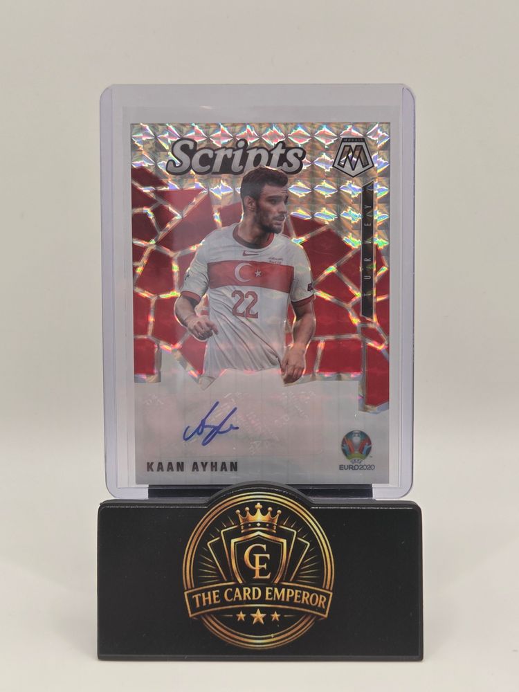 Kaan Ayhan (Turkey) Autographed Card Mosaic Euro 2020 image 1