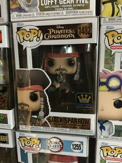 Funko Pop! Disney Pirates Of The Caribbean Jack Sparrow Vinyl Figure