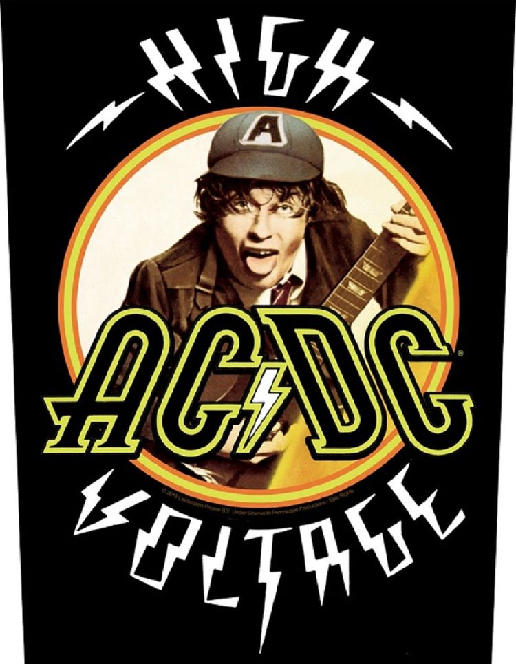 AC/DC Angus High VoltageBack Patch